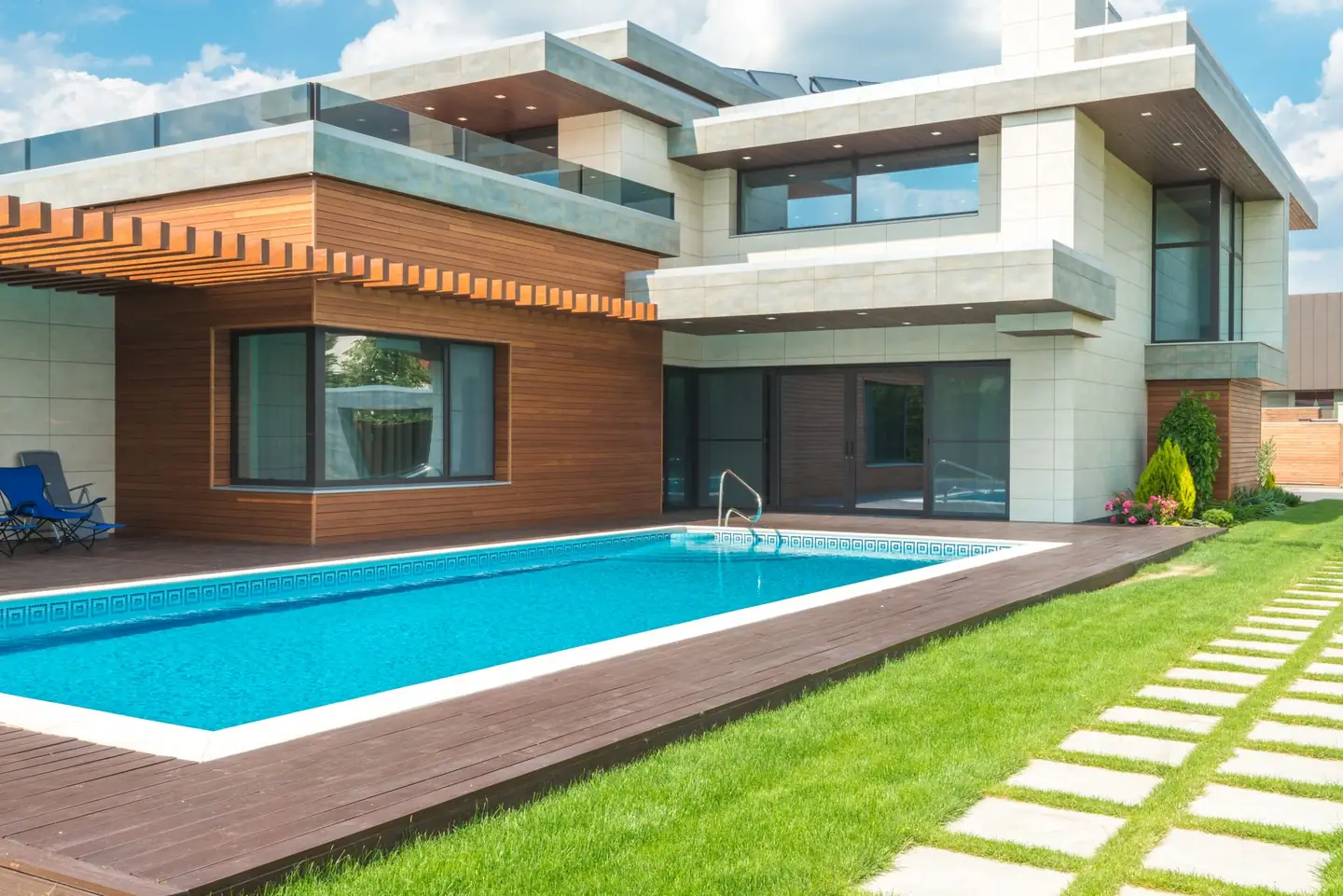 Swimming pool built in Bletchington, NSW